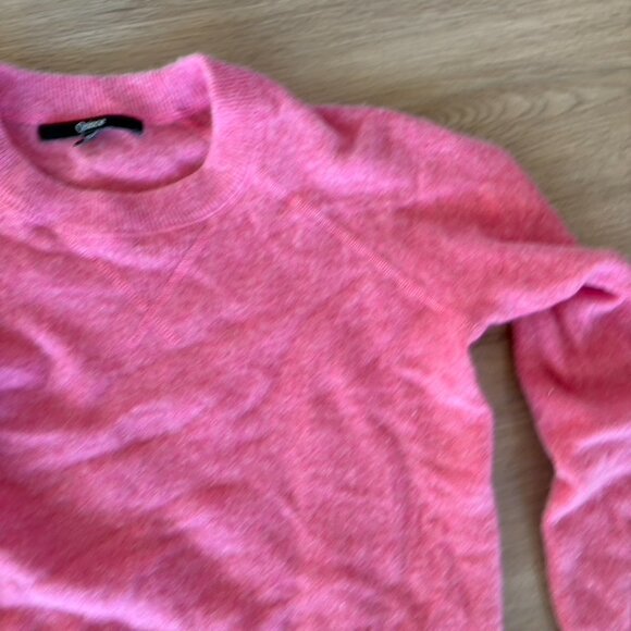 ** Quince cashmere crewneck sweater pink XS - Picture 5 of 6